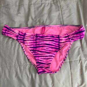 Victoria's Secret Pink and Purple Bikini Bottom